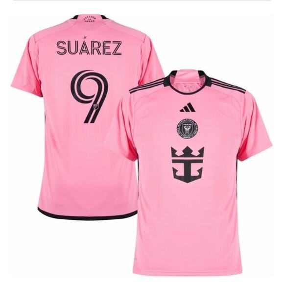 adidas Other - Adidas Inter Miami Home 9 Suárez Jersey MSRP $115 NWT Youth Size M 11-12Y